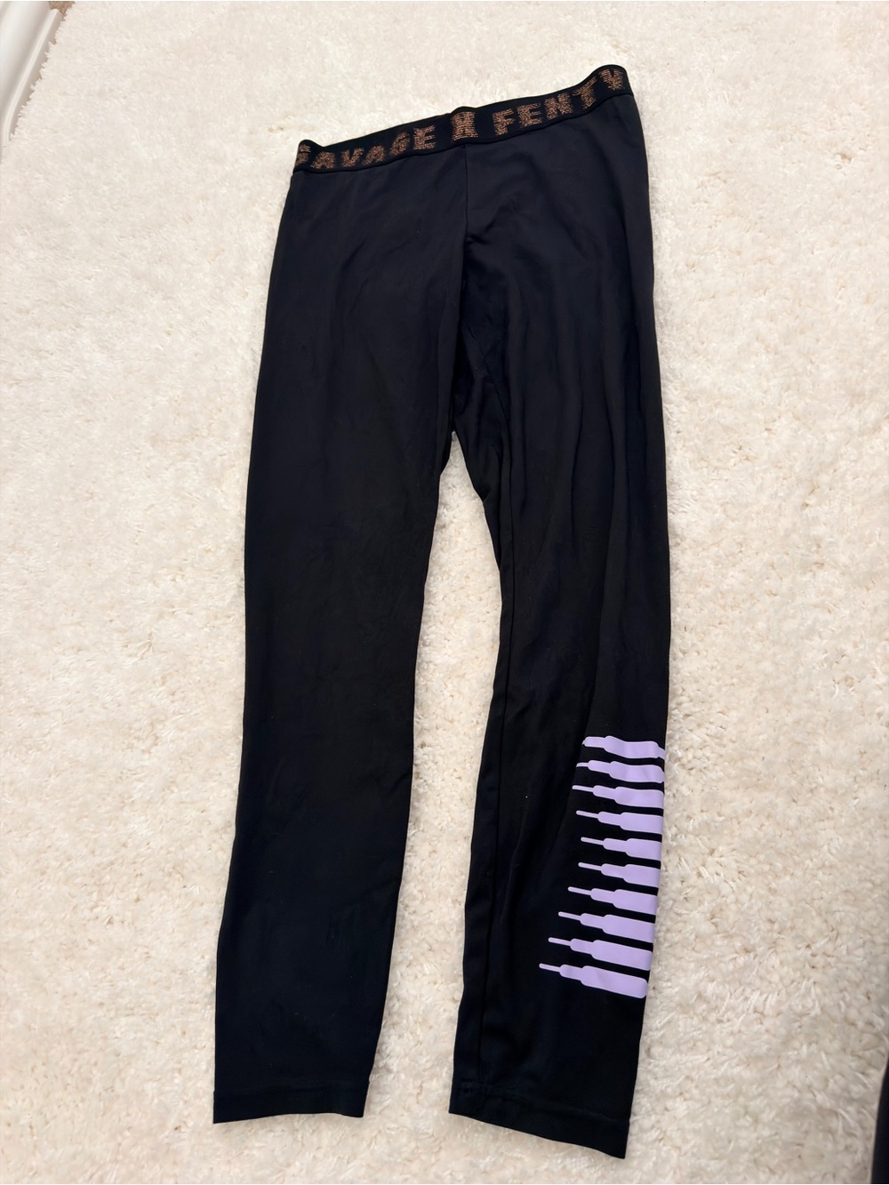 Savage X Fenty Women’s Legging Logo High Rise 29” Seam-Size L